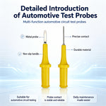 Automotive Circuit Test Probe Set Blade And Needle Probes 4mm Banana Plug Anti-Slip Handle For Multimeter Oscilloscope Test Lamp