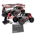 LinkMejor Racing Maverick DOHA 150700 RTR 1/20 2.4G 4WD RC Car Desert Off Road Truck LED Light Aluminum Chassis Metal Drive Shaft Electric Remote Control Mini Vehicles Models Toys