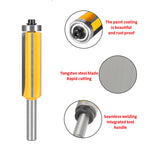 4-Flute Trimming Router Bit 8mm Shank Woodworking Router Bit for Trimming