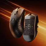 LinkMejor Z7 Carbon Fiber Wireless Gaming Mouse Dual Mode PAW3950 Sensor 42000DPI Dual 8K Polling Rate 500mAH 52g Lightweight Wired/2.4G Wireless E-sports Gamer Mice