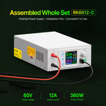 LinkMejor RD RK6012-C 360W 60V 12A 4-digit AC to DC Power Supply Battery Charging DC Regulated Power Supply Adjustable Digital Control Constant Voltage Current Meter