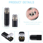 D2 Quick-connect Terminal Double Wire Plug-In Connector With Locking Buckle 2 Pin 300V 9A Quick-Clip Fasteners Low Voltage LED Strip Wire Connector
