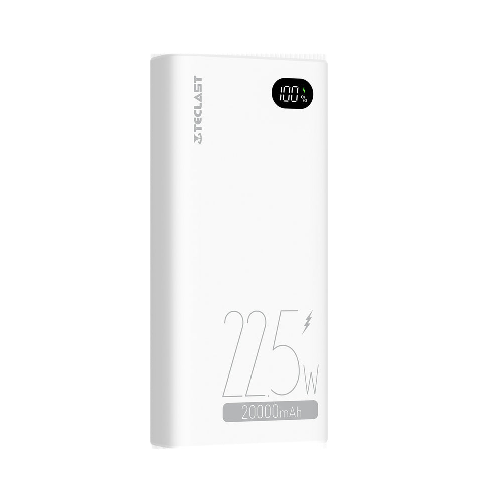 TECLAST V20 Pro 22.5W 20000mAh Power Bank with LED Digital Display External Battery Power Supply with 3 Inputs & 4 Outputs Support PD QC FCP SCP AFC Fast Charging for iPhone 17 17Pro 16 Pro Max 15 14 13 for Xiaomi 17pro for Huawei Mate XTs