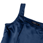 LinkMejor Womens Collect Waist A-Line Sundress Elegant Party Square Neck Tank Dress