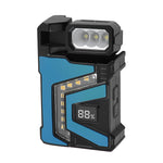 Bikight Mini Keychain Light LED Flashlight Super Bright COB Work Light Magnetic Base 180° Rotating Type-C Rechargeable Portable Handheld Lamp