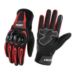 LinkMejor SU-18 Winter Motorcycle Riding Gloves Warm Shockproof and Slip-Resistant for Outdoor Skiing Cycling