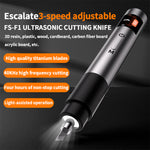 LinkMejor KWS FS-S1 Ultrasonic Cutting Machine 30W 40kHz Lightweight Aluminum Alloy Portable Type-C Adjustable Power High Precision Versatile Material Cutting Tool