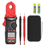 EU US Direct KAIWEETS KC200D Digital Clamp Meter Round Jaw 200A AC/DC 600V 2000 Counts CAT III 600V Magnetic Shielding Max Peak Lock DC Zeroing Data Hold NCV Backlight Alert