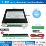 LinkMejor Active Balancer Equalizer Module With Metal-case 5A 8A Voltage Accuracy 0.01V Lithium Iron Phosphate Battery Balancing System 4S to 24S Compact Design