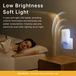 LinkMejor SL06 Sleep Night Light 7.83Hz Frequency Soft Light Low Power Compact Design Silent Operation Plug and Play Energy Saving Night Lamp