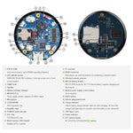 ESP32-S3 Touch LCD 1.46 inch Round Display WiFi Bluetooth Audio Play Dual-Core 6-Axis IMU Gyroscope Development Board
