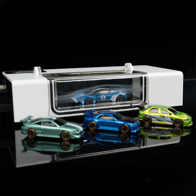 ModelZone 1/64 Scale RC Car Model Visual Desktop Wind Tunnel Brings Dynamic Airflow Effects Display Setup for Collectors Hobbyists for Turbo Racing C65 C66 C76 C78 Vehicles Parts