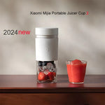 LinkMejor MIJIA Portable Juicer Cup 2 With 300ml Capacity Wireless Electric Juice Cup Mini Smoothie Blender Fresh Juice Making Machine