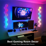 LinkMejor Smart RGBIC Hexagonal LED Light Panels Music Sync APP/Remote/Voice Control With Alexa Google