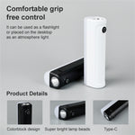 Mini Multifunction Flashlight Strong Light Rechargeable Super Bright LED Light Portable Travel Car Multi-function Light