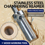 Stainless Steel Chamfering Reamer 20MM Replaceable Blade Woodworking Tool
