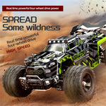 LinkMejor 18108 PRO RTR 1/18 2.4G 4WD 50km/h Brushless RC Car Off-Road Truck LED Lights Full Proportional Vehicles Models Metal Differential Drive Shaft Gear Toys