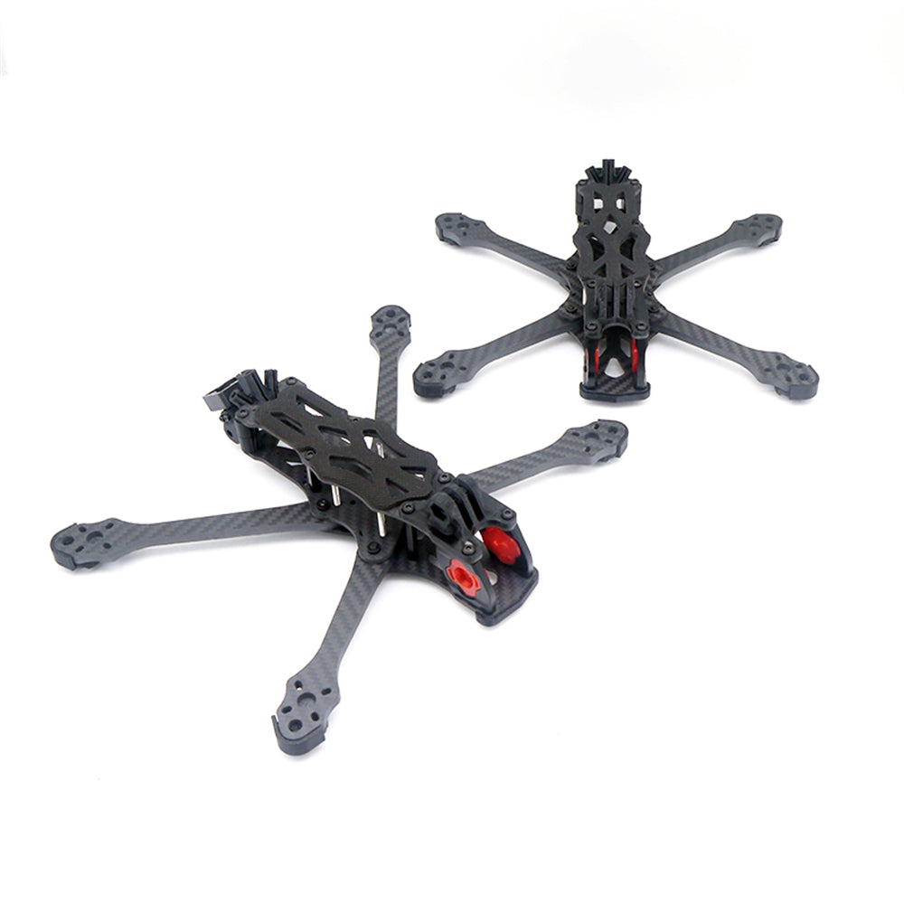 LinkMejor APEX EVO X5/ X5 MAX 5 Inch / X6 /X6 MAX 6 Inch / X7/ X7 MAX 7 Inch X Frame Kit Compatible with DJI O4 Pro FPV Racing Drones