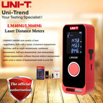 LinkMejor LM40Mi/LM60Mi Mini Rechargeable Laser Distance Meters 40m/60m Digital Electronic Ruler Measuring Instrument