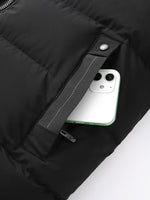LinkMejor HT-11 11 Areas Unisex Heated Hooded Vest Unisex 3-Gears Temperature Control USB Electric Thermal Vest Winter Outdoor Warm Clothing