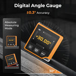 EU Direct CIGMAN CD-80 Laser Tape Measure 80M Digital Measuring Device LCD Backlit Rechargeable USB-C Tilt Angle Measurement Multiple Modes Precision Tool