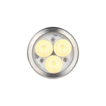 LinkMejor FWAA 1600LM EDC Titanium Polished Flashlight 3*Nichia 519AT LED Super Bright Mini LED Torch EDC Tools