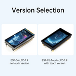 ESP32-C6 ESP-S3 Development Board with 1.9-inch LCD Display Touch Screen  2.4GHz WiFi BLE 5 BT Large Capacity Flash