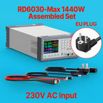 LinkMejor RD6030-Max 1440W Completed Set 60V 30A Digital Control Stabilized AC DC CNC Adjustable Regulated Power Supply