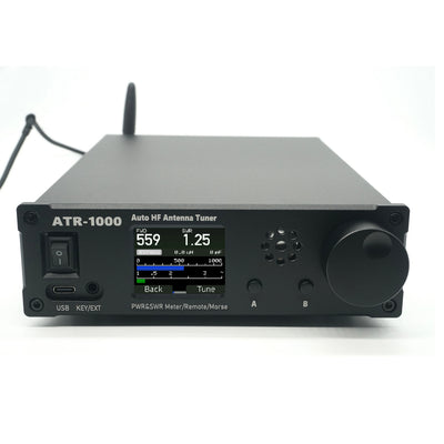 LinkMejor ATR1000 1000W 1.8-30MHz Automatic Antenna Tuner HF Shortwave Radio Tuner Supports WIFI Remote Control For YAESU ICOM