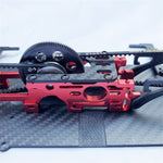 1/10 DGW High-speed RC Car Carbon Fiber Frame Chassis Professional Racing Model
