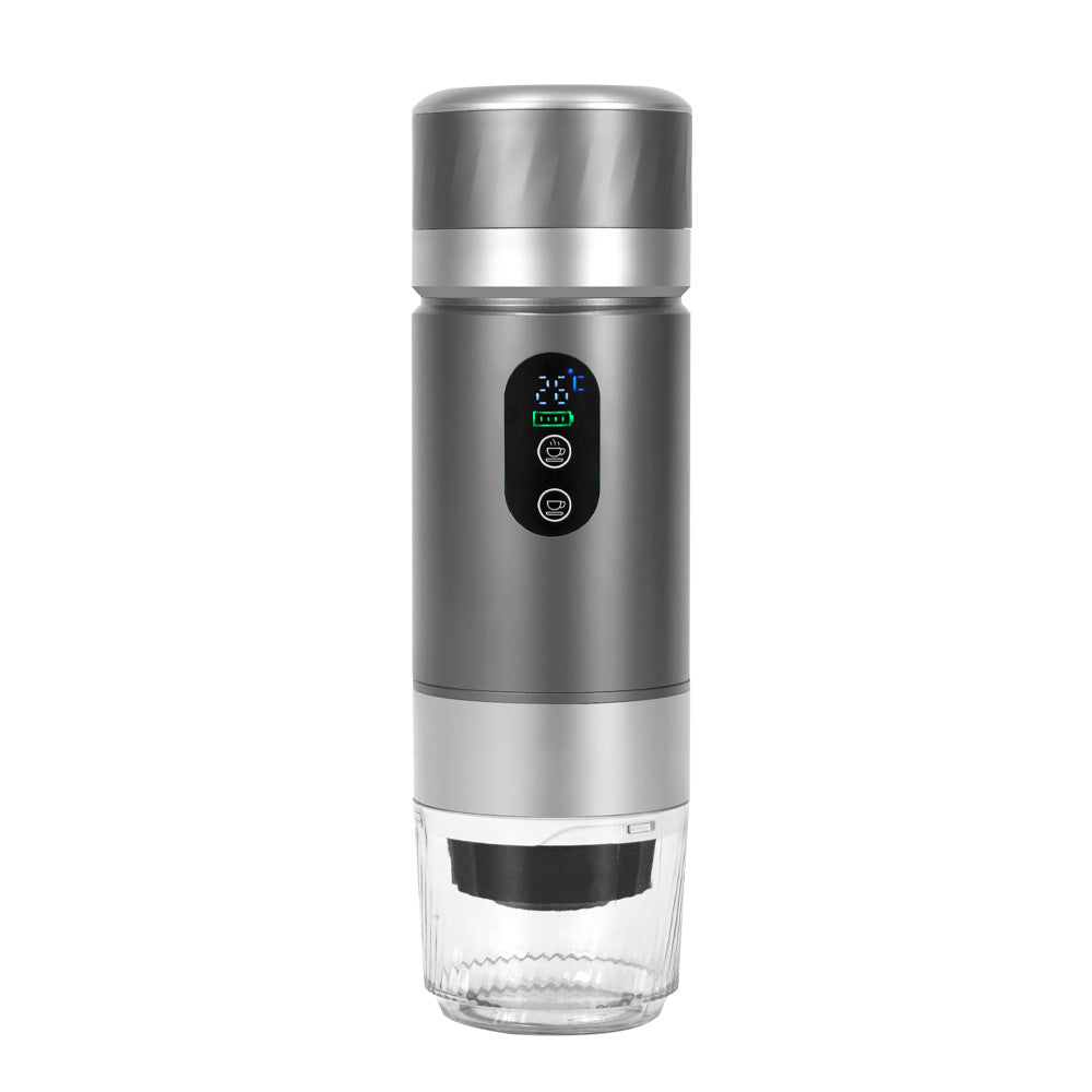 Comfook 3-in-1 Portable Electric Espresso Coffee Maker Cordless Coffee Machine With Digital Display Suitable For RV, Hiking, Office