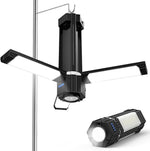 3000mAh Portable Camping Light Rechargeable LED Camping Lantern with 5 Light Modes Waterproof Camping Gear SOS Flashlights for Emergencies Travel