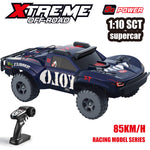 LinkMejor F29 RTR 1/10 2.4G 4WD 85km/h 3S Brushless RC Car Three Diffs Steel Drive Shafts LED Light Oil Shocks Short Course High Speed Monster Off-Road Truck Vehicles Models Toys