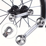 LinkMejor BG-615 Hexagonal Wrench Bike Tools Aluminum Alloy Stable Hexagonal Bone Wrench for Bicycle Repair
