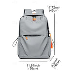 Men's Backpack Waterproof Lightweight USB Charging Laptop Bag Male Business Casual Youth Travel Backbag Teenage Outdoor Sport Bag Student Schoolbag