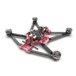 LinkMejor Mario Mini4 Pro 183mm 4 Inch 4S RC FPV Racing Drone NO VTX NO Camera Compatible with DJI O4 Pro Air Unit