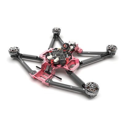 LinkMejor Mario Mini4 Pro 183mm 4 Inch 4S RC FPV Racing Drone NO VTX NO Camera Compatible with DJI O4 Pro Air Unit