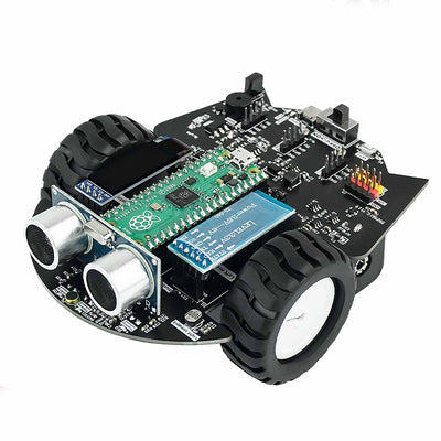 Yahboom Raspberry Pi Pico Robot Car Kit Programmable Car Support MicroPython Programming for Student DIY Electronic Project Raspberry Pi