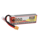 LinkMejor 11.1V 4000mAh 100C 3S LiPo Battery XT60 Plug for RC Drone