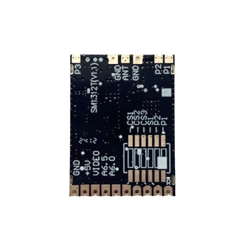 SM1312T 1.2G 1.3G 800MW FPV Wireless Audio Video Image Transmission Module Compact Design NTSC PAL High Power Long Range Stable Signal