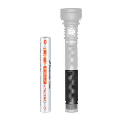 Lumintop 14100 Extention Tube Come With Battery For Lumintop GT NANO PLUS Flashlights