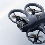 LinkMejor E66 AIR MINI WiFi FPV with 4.3inch Display Dual Camera 180° Electrically Adjustable Optical Flow Hover Automatic Obstacle Avoidance Circle Protection Kids Gifts 2.4G 4CH 6-Axis Remote Control RC Toys Drone Quadcopter RTF