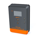 PowMr MPPT Solar Charger Controller 40A 30A 20A 12V 24V Solar Panel Regulator LCD Display Various Load Control Modes
