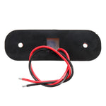 LinkMejor Side Marker Indicator Light Waterproof For 12V 24V Trailer Truck Bus Lorry Van