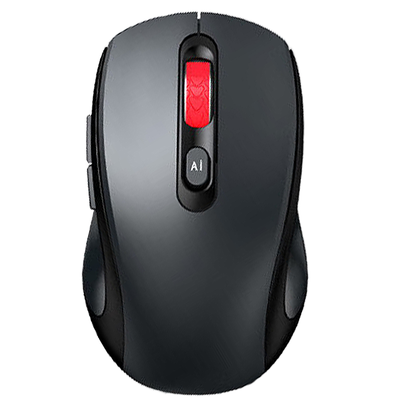 D3 Dual-mode AI Voice Mouse Wireless bluetooth Voice Typing 6 Level DPI Adjustable PPT Generation AI Writing Supports 20+ Dialects Recognition Office Mice