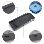 LinkMejor RDS003 External Graphics Card Dock Thunderbolt4 USB4 40Gbps PCIe 4.0x16 AMD NVIDIA GPU Compatibility Windows Linux Type-C Portable Aluminum Alloy Gaming AI eGPU Enclosure