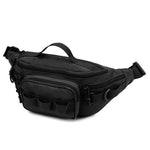 LinkMejor 600D Oxford Men's Fishing Lure Bag Waterproof Molle Tactical Waist Chest Pack Multifunctional Travel Hunting Bag