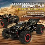 LinkMejor 9309E 309E RTR 1/18 2.4G 4WD 40/60km/h RC Car Brushed/Brushless Off-Road Truck Full Proportional LED Light Two Differentials High Speed Vehicles Models Toys