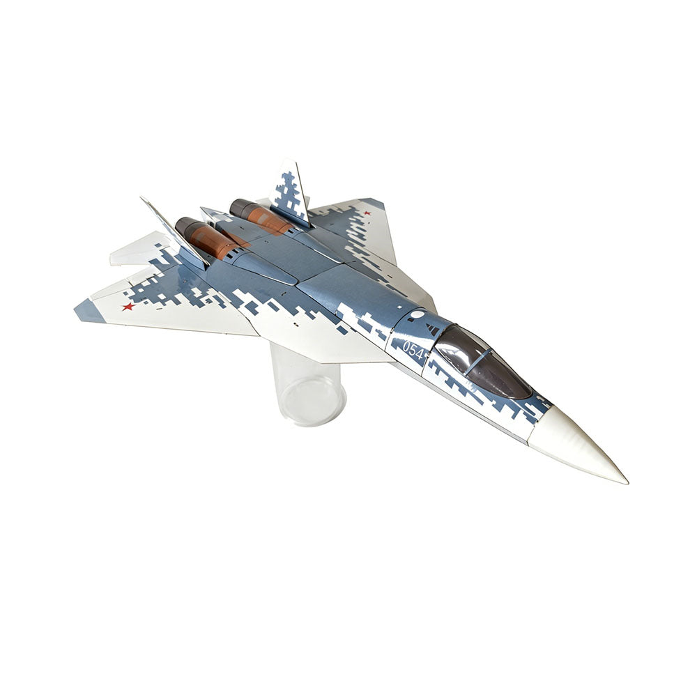 SU57 J10 Dual 30mm EDF Ducted Fan Unit 415mm Wingspan Brushless RC Airplane Fixed Wing Warbird KIT/PNP