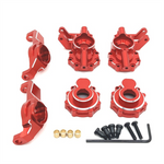 Upgraded Metal Parts Front Axle C Seats Steering Cup Set for HB Toys R1001 R1002 R1003 1/10 Rock Crawler Off-Road Climbing Truck RC Cars Vehicles Models Spare Accessories